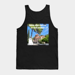 Rhodes cat Tank Top